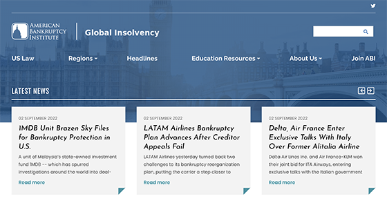 Global Insolvency website