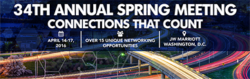 34th Annual Spring Meeting
